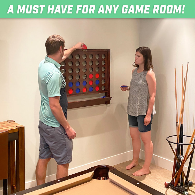 Wall Mounted Giant Four-in-a-Row Game